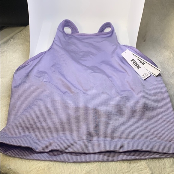 Pink Victoria’s secret Purple Tank Top - Picture 1 of 8